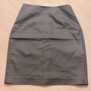 Double zipper pencil skirt